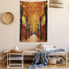 Pathway in the Woods Tapestry