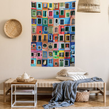 Mediterranean Village Tapestry