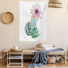 Cactus Flower and Spike Tapestry