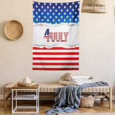 Patriotic Pattern Tapestry