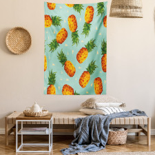 Vintage Beach Summer Tapestry