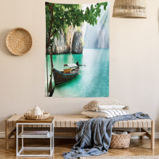 World Seascape Shore Tapestry