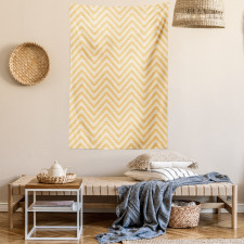 Vintage Zig Zag Tapestry