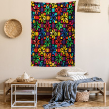 Window Glass Pattern Tapestry