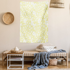 Spring Daisy Blossoms Tapestry