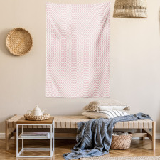 Squares Polka Dots Tapestry