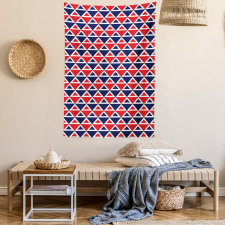 Half Triangles Tapestry