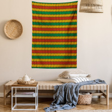 Triangle Inspired Shapes Tapestry