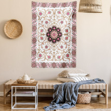 Classic Floral Details Tapestry