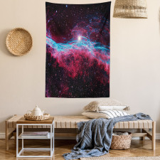 Outer Space Stars Galaxy Tapestry