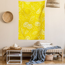 Juicy Lemons Tapestry