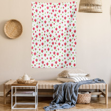 Teapots Polka Dots Tapestry