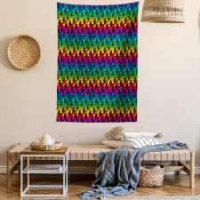 Digital Puzzle Style Tapestry