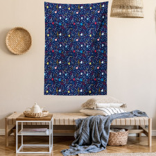 Rhythm in My Heart Design Tapestry