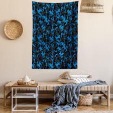 Dark Tones Hiding Tapestry