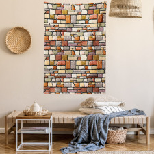 Doodle Wall Pattern Tapestry