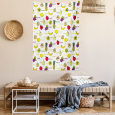 Summer Fresh Eating Tapestry