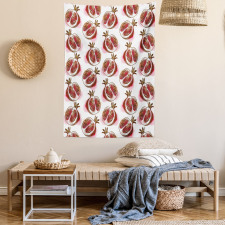 Flowering Pomegranate Tapestry