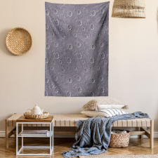 Asteroid Surface Crater Tapestry