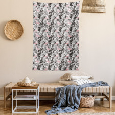 Orchid Palm Tapestry