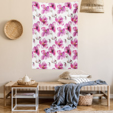 Orchids Feng Shui Tapestry
