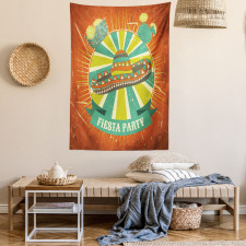 Latin America Sombrero Tapestry