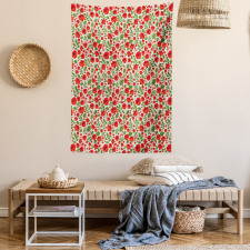 Nature Retro Arrangement Tapestry