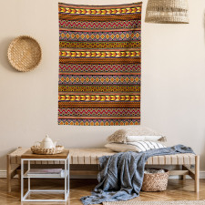 Diamond Zigzag Triangle Tapestry