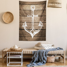 Rustic Planks Tapestry