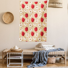 Fresh Fruit Slices Pie Tapestry