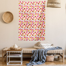 Cherries and Circles Tapestry