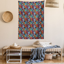 Aloha Style Scroll Tapestry