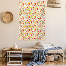 Circles Dots Design Tapestry