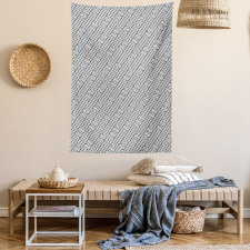 Classic Curved Lines Tapestry