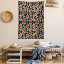 Vibrant Floral Tapestry