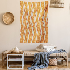 Chevron Zigzag Pattern Tapestry