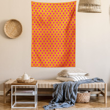 Abstract Polka Dot Tapestry