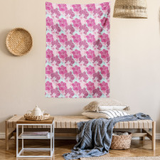 Orchid Grunge Tapestry