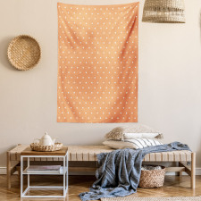 Polka Dot on Lace Mesh Tapestry