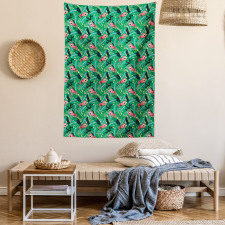 Tropical Chameleons Tapestry