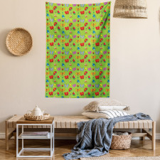 Colorful Bugs Insects Tapestry