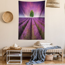 Lavender Fields and Tree Tapestry