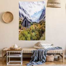 European Mountains Spring Tapestry