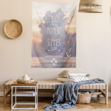 Dream Words Summer Time Art Tapestry