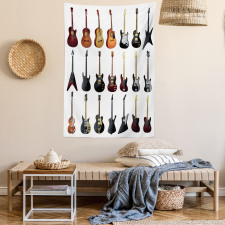 Guitars Rock and Jazz Tapestry