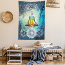 Mandala Zen Chakra Motif Tapestry