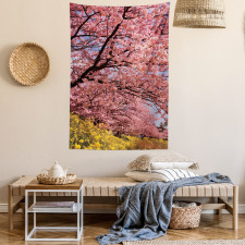 Spring Sakura Japanese Tapestry