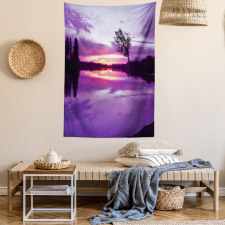 Purple Shade Skies Tapestry