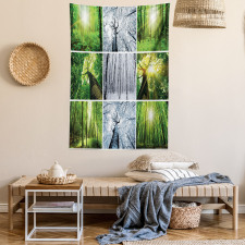Woodland Winter and Spring Tapestry