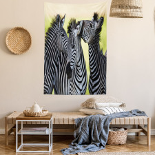 Zebras Wild Nature Tapestry